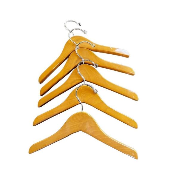 The North Face Wooden 12 Inch Children's Hanger Lot of 5 - Picture 3 of 3